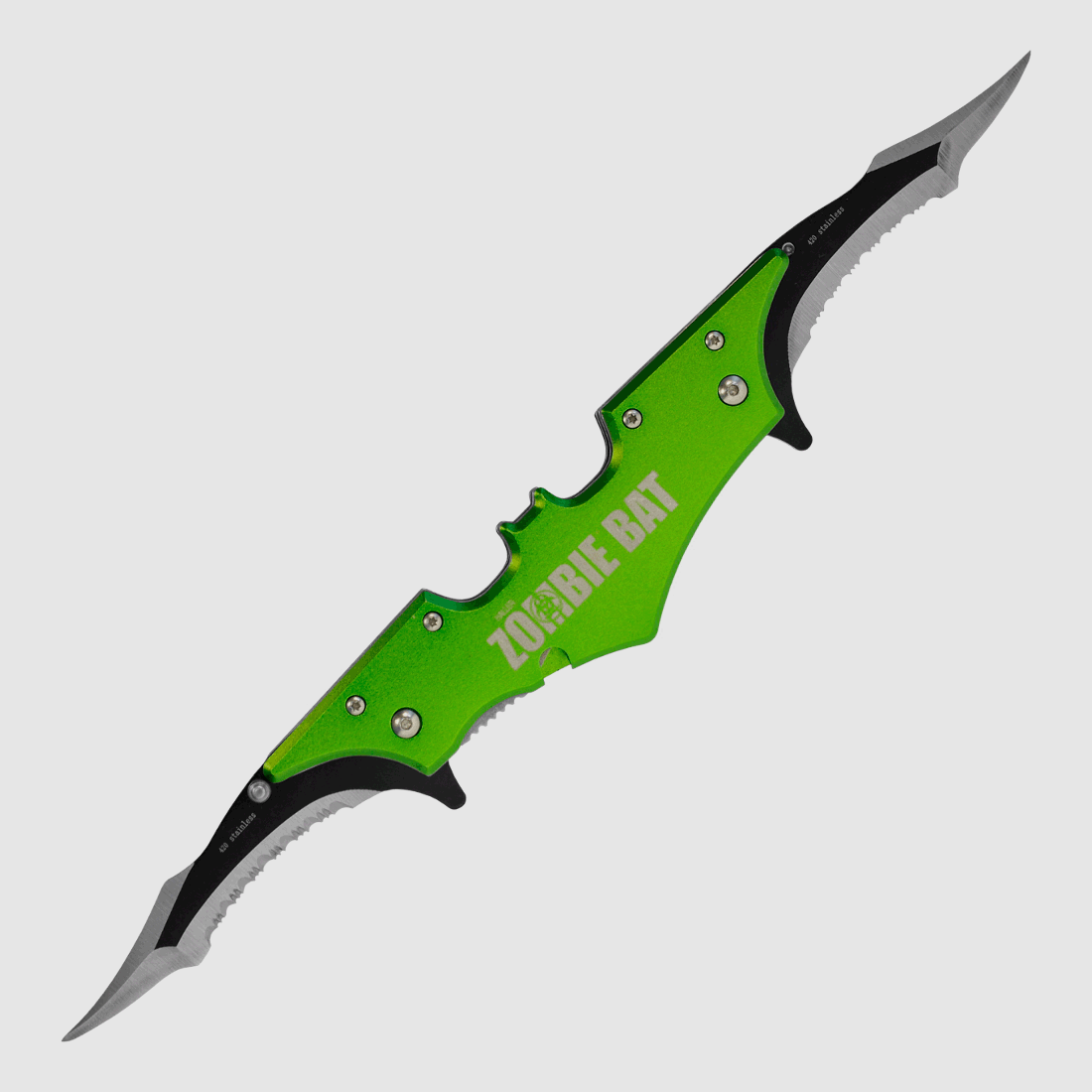Tachenmesser Zombie BAT mit zwei Klingen
