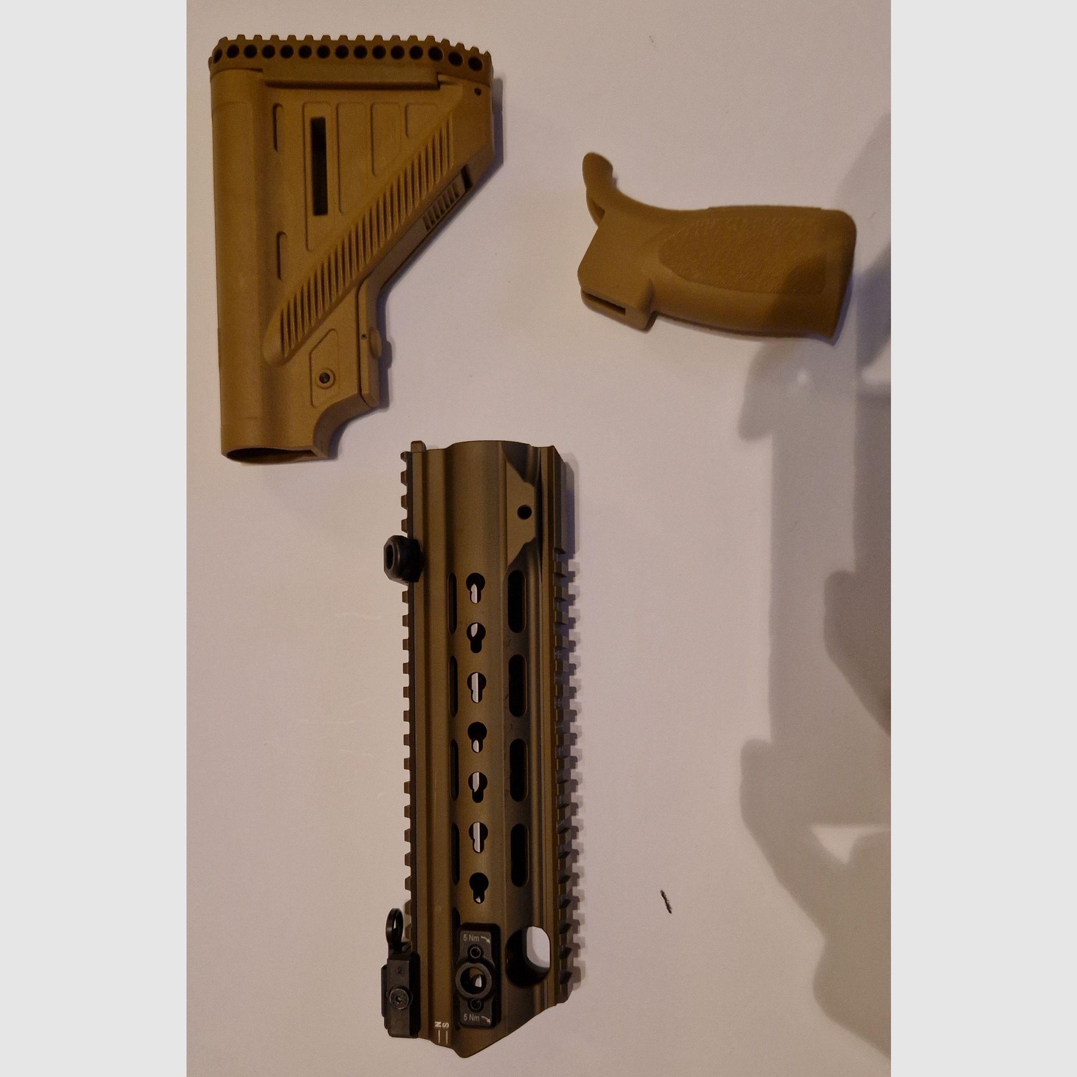 HK MR223  Slimline Handschutz + Zubehör
