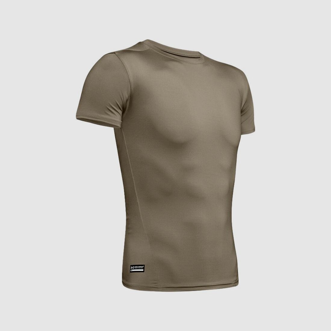 Camiseta de compresión táctica HeatGear de Under Armour color beige federal L