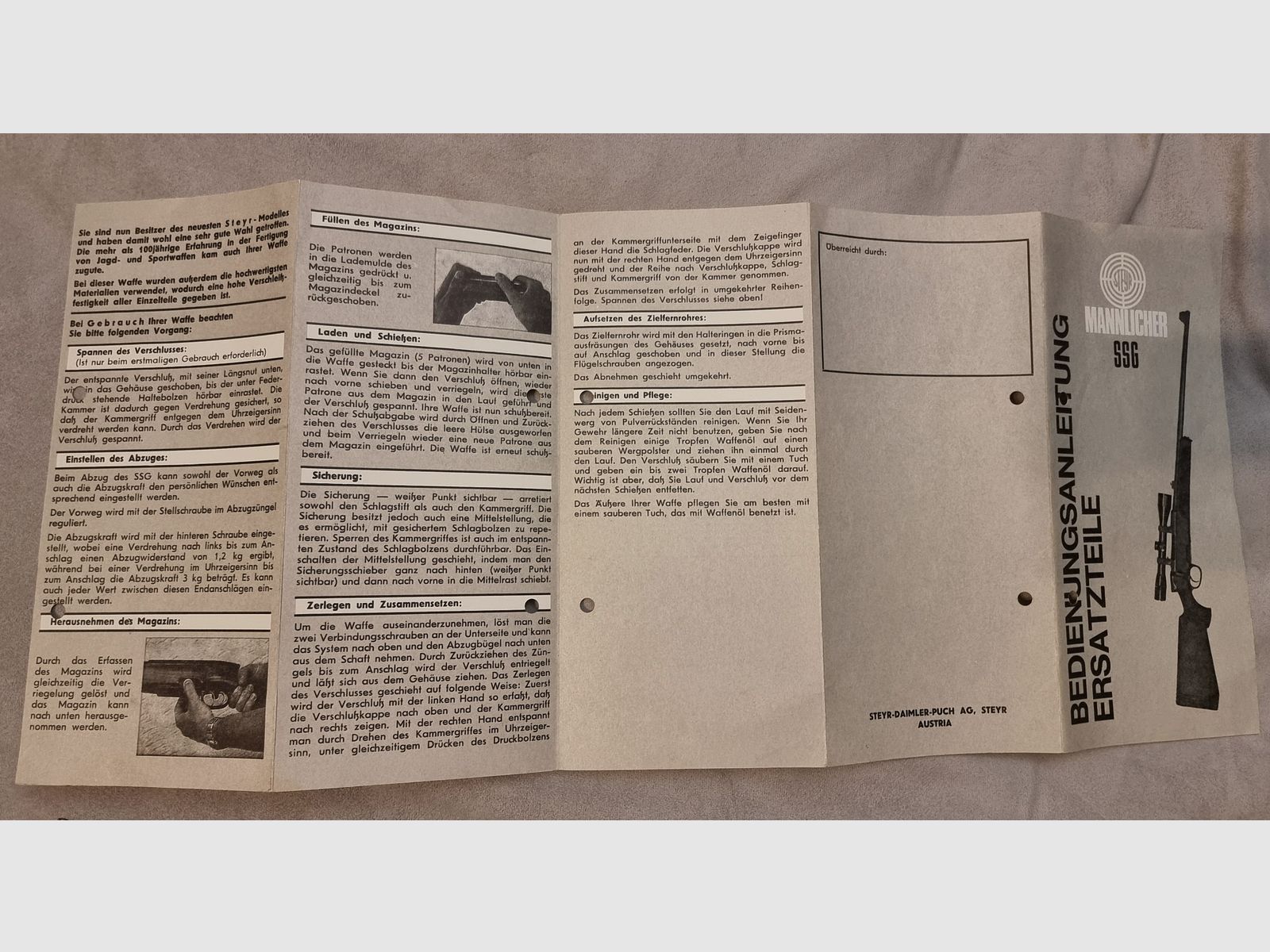 Steyr SSG69 Politie Steiner MX5i 5-25x56 MSR AICS