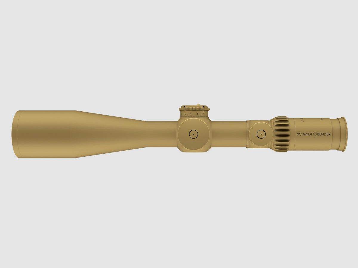 SCHMIDT U. BENDER 5-25×56 PM II LP MSR2 1cm ccw DT27 MTC LT / ST ZC CT RAL 8000, afbeelding 3 van 5