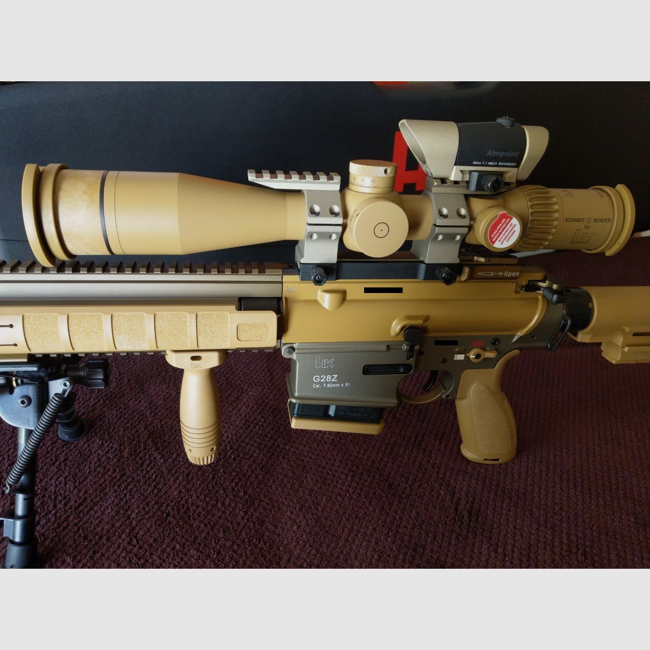 Heckler & Koch G28 Z full equipment