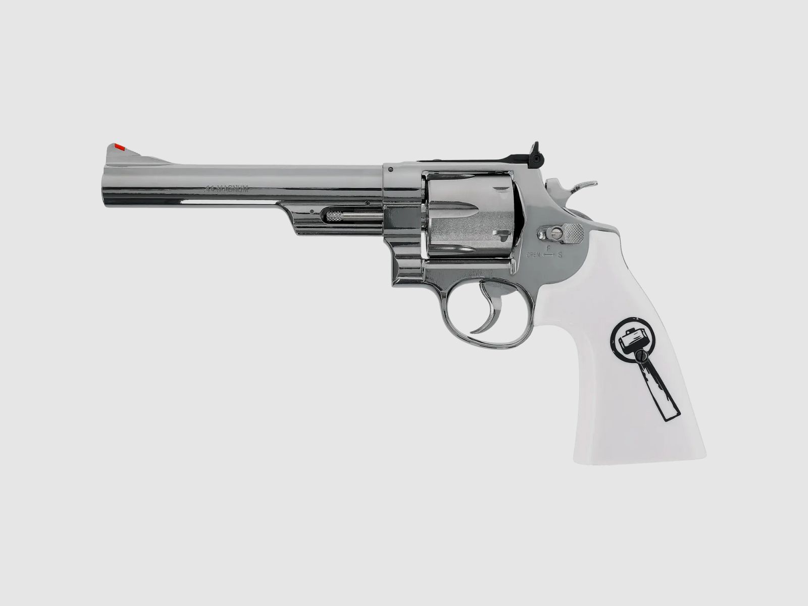 Smith & Wesson 629 Trust Me 6" NKL-WHT CO2 Revolver 4,5mm Diabolo