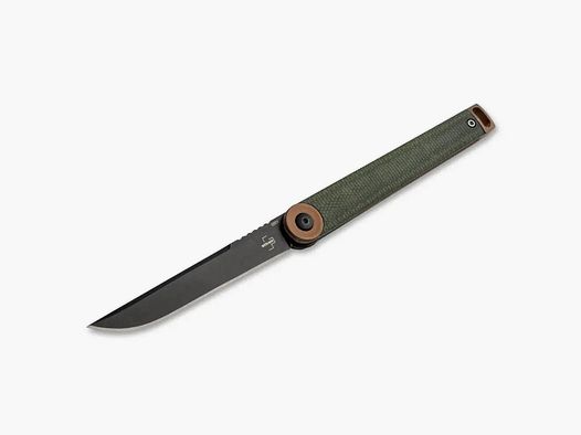 Böker plus Böker Plus Taschenmesser Kaizen Green Canvas Micarta grün