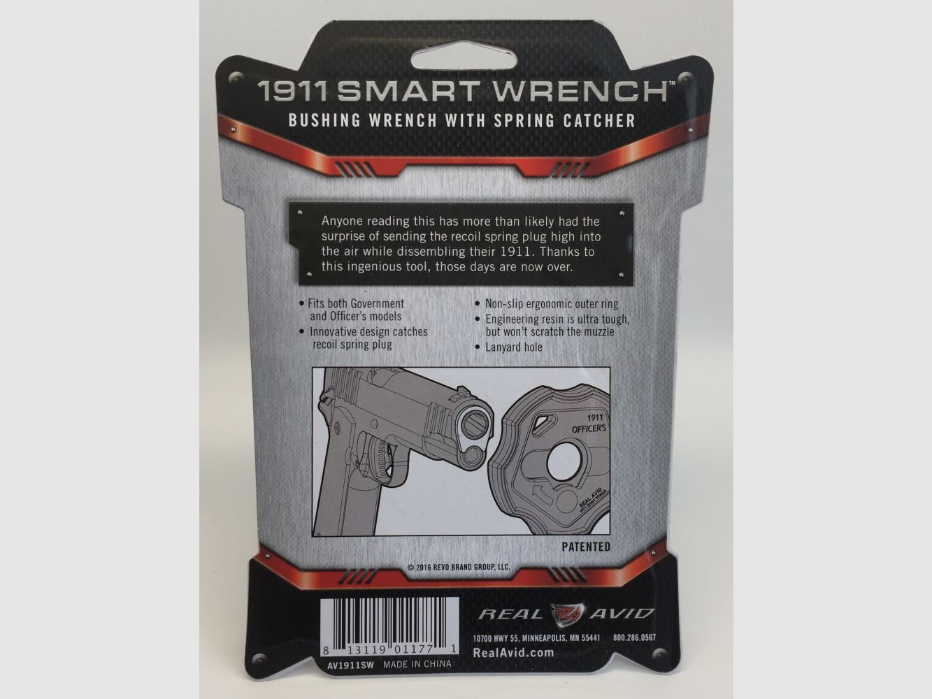 real avid 1911 smart wrench