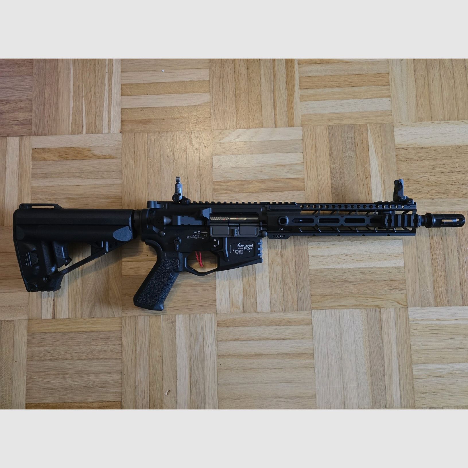 VFC Avalon Samurai Edge CQB Vollmetall Gate Aster System S-AEG 6mm BB schwarz