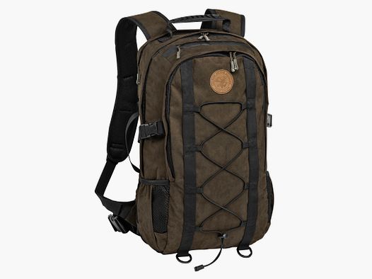 Mochila de pino Jagdrucksack 22l. con funda de ante marrón