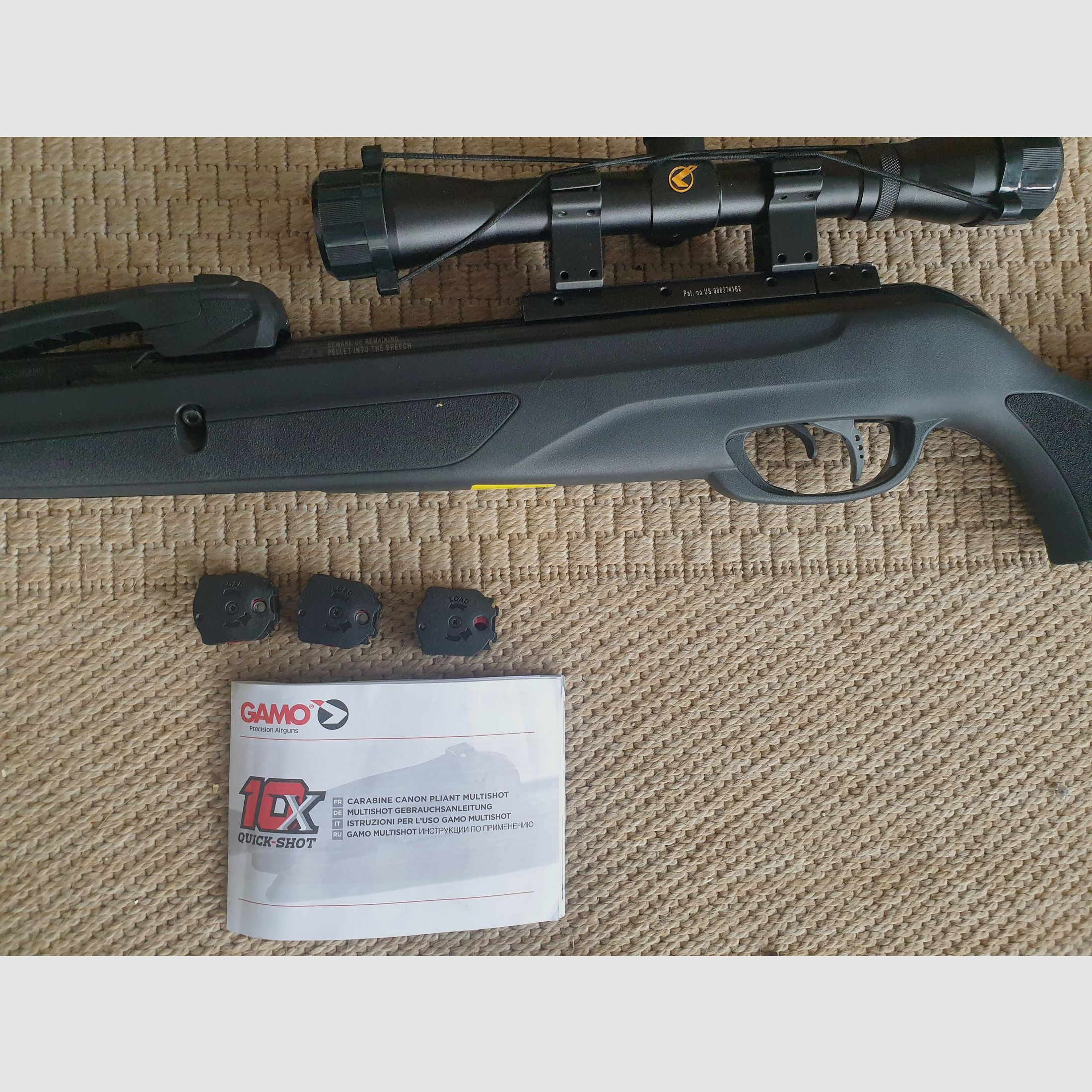 Gamo Luftgewehr 10x Quick Shot 