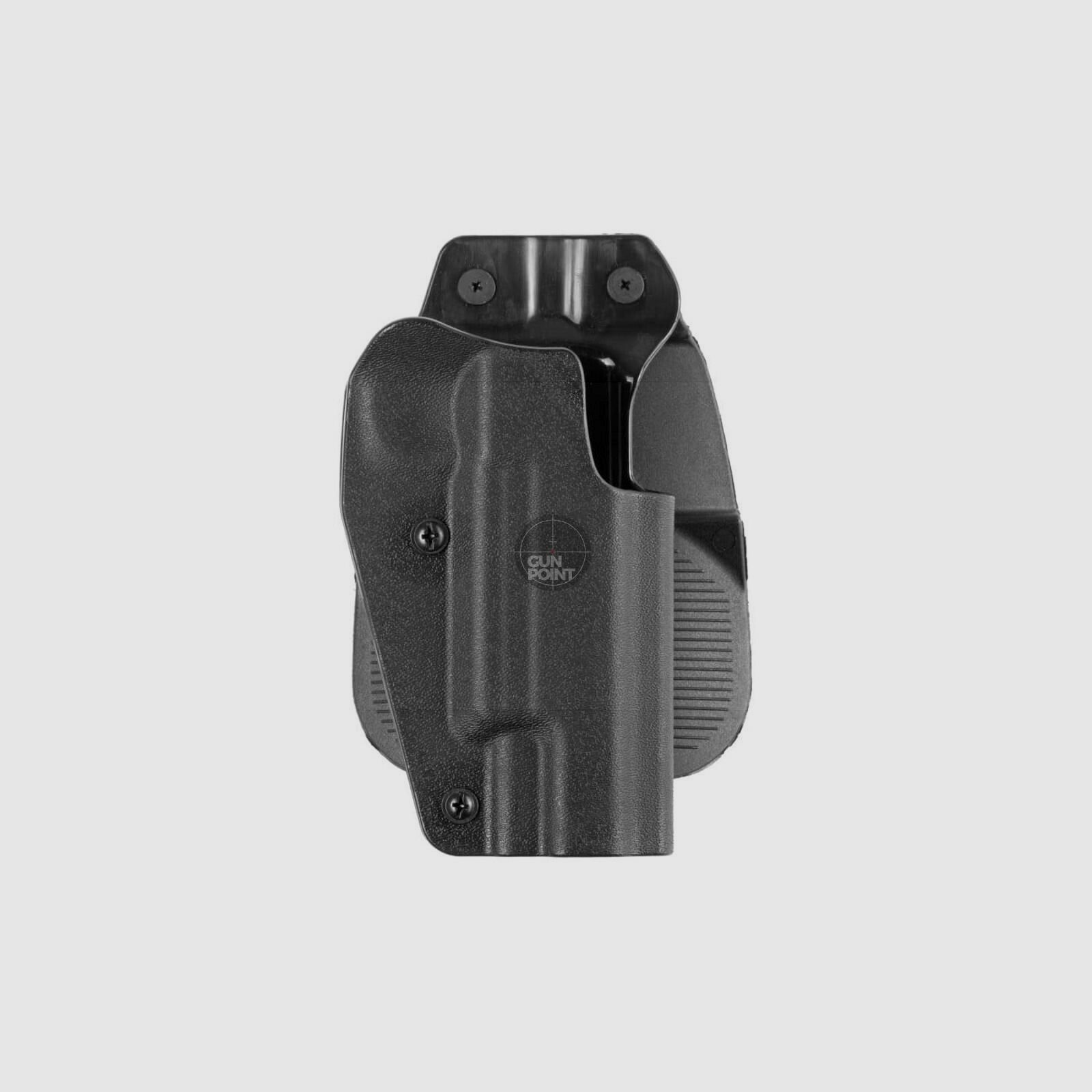 Frontline Molded Polymer Paddle Holster fr M1911-Schwarz