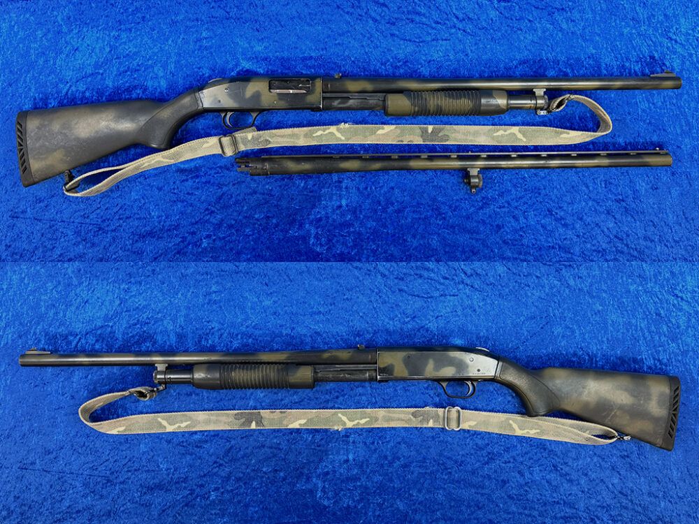 Mossberg 500A mit Austauschlauf