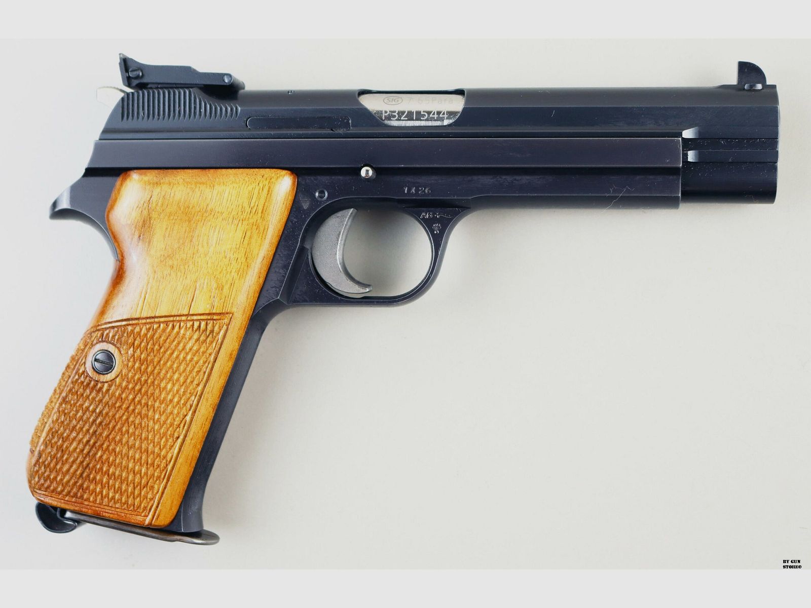 Pistola Sig mod. P210-6 cal. 7,65 para matr. P321544, immagine 3 di 13