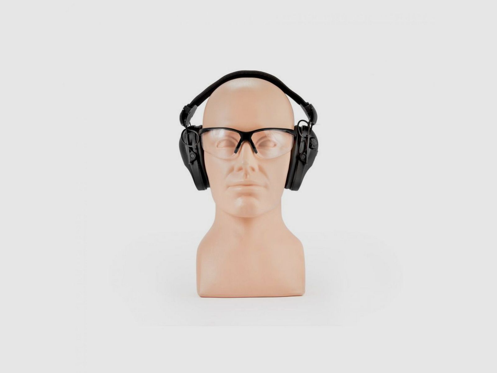 Protección auditiva activa RealHunter Active PRO negra + gafas de protección, imagen 8 de 8