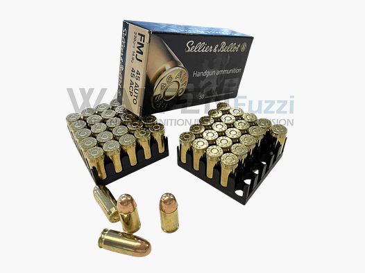 S&B .45ACP 230gr FMJ 50 coups