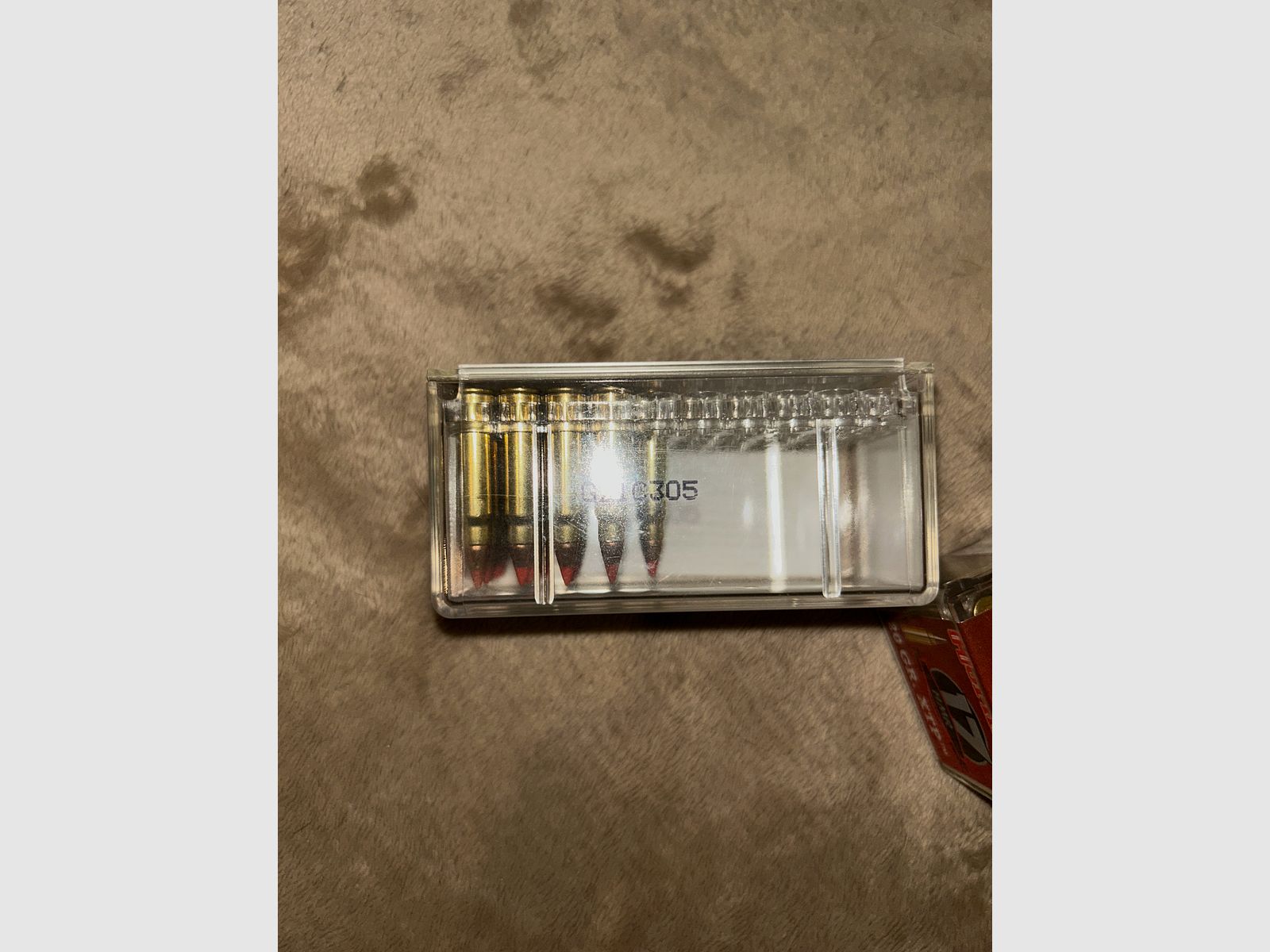 .17 HMR Restmunition 74 coups