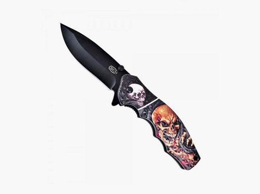 SCK – COLTELLO TASCABILE CON APERTURA ASSISTITA | SKULL
