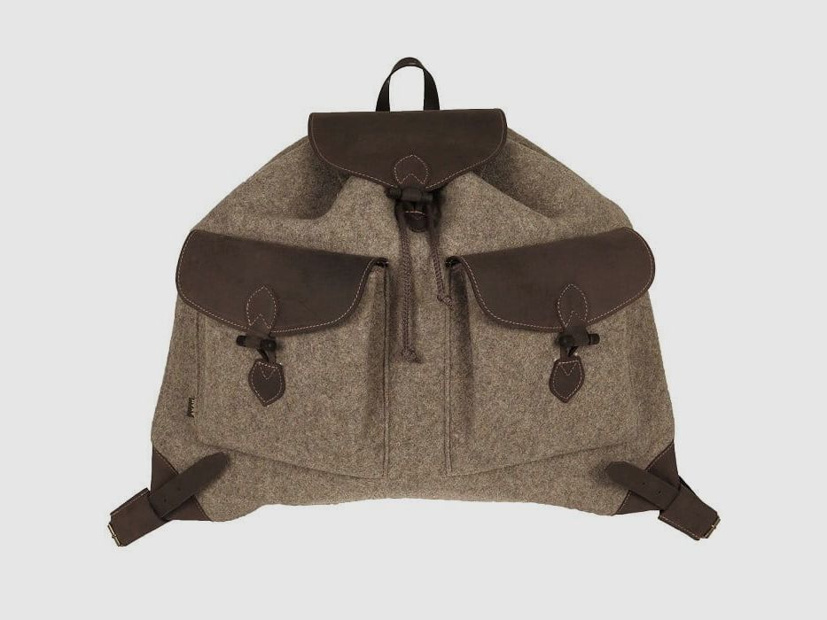 AKAH Wollfilz-Rucksack lautlos