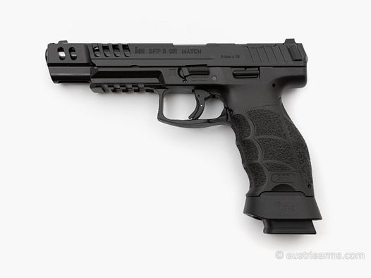 Heckler & Koch SFP9 OR Match, New weapon, 9 x 19 mm