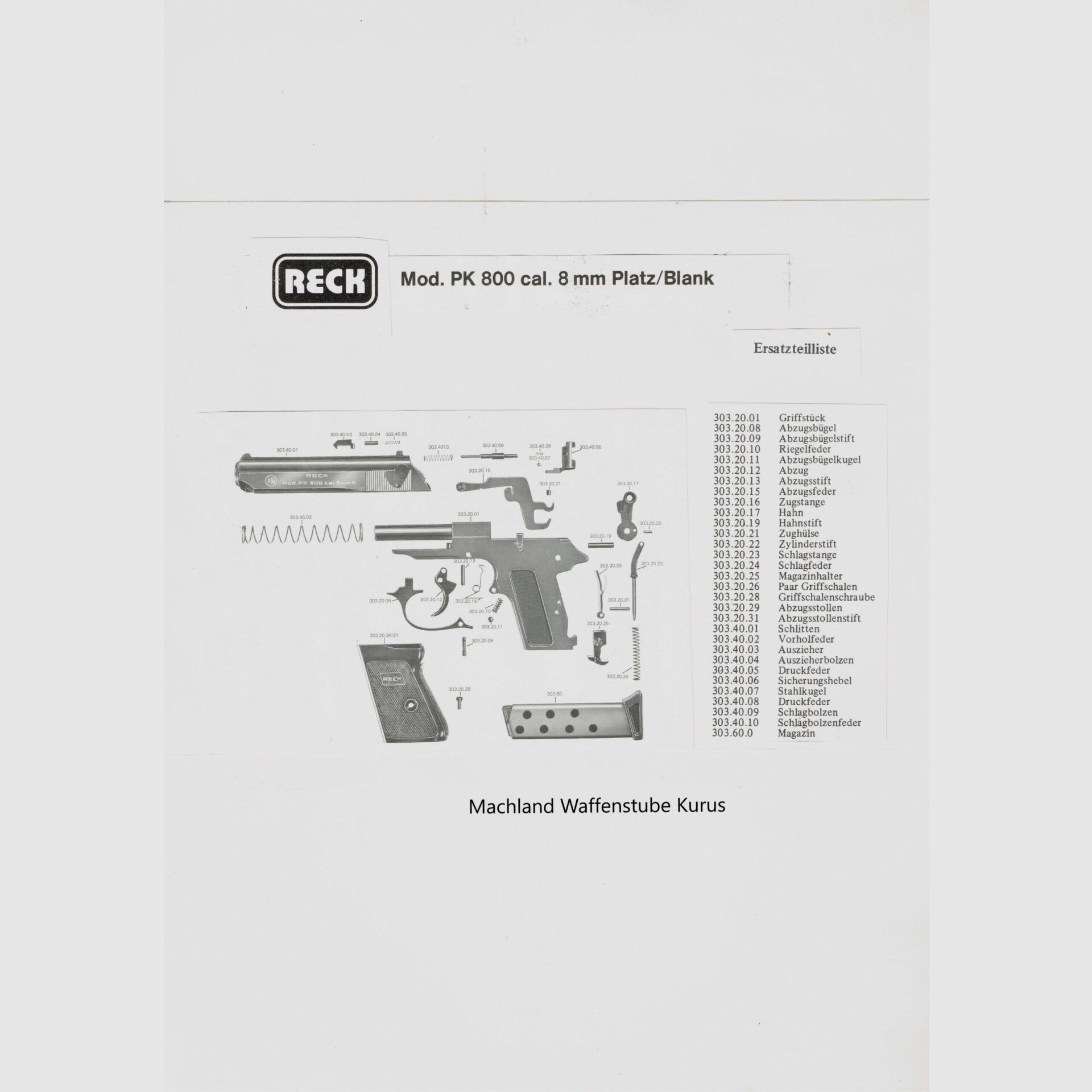 Reck PK 800 – 1