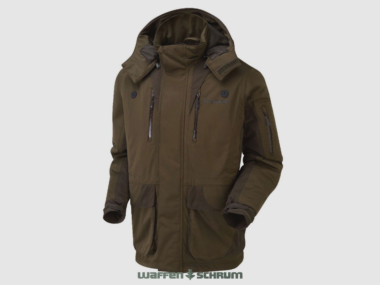Shooter King Jacke Huntflex Winter Braun-Olive