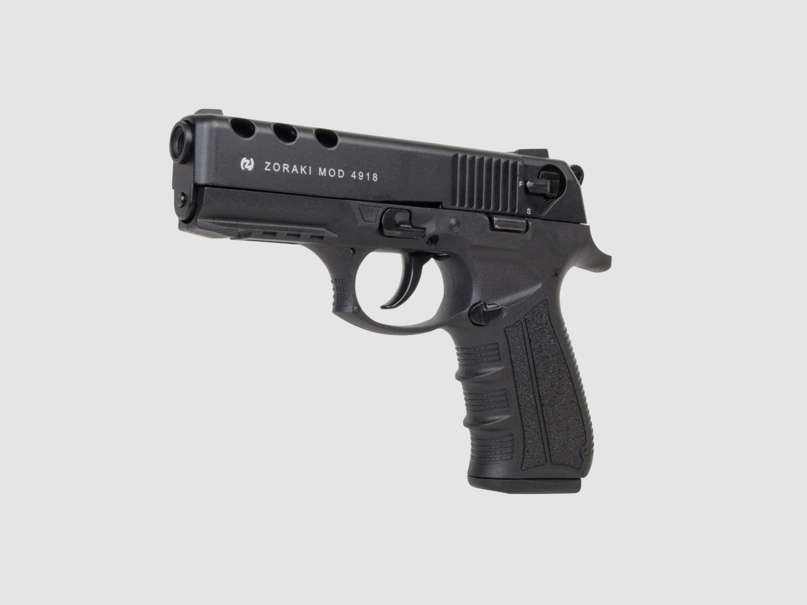 ZORAKI 4918 Schreckschuss Pistole 9mm P.A.K. SCHWARZ