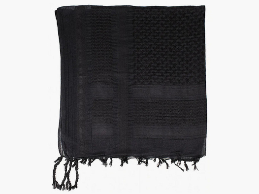 MFH Shemag PLO 110 x 110 cm tkanina czarna
