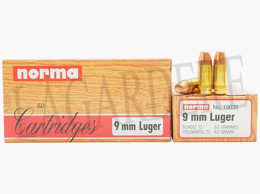 NORMA FULL METAL JACKET TC (PATRONA CON PROIETTILE)