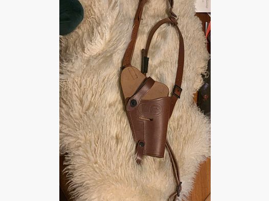 Holster 1911 A1 1911A1 Leder Us Army Reenactment Vietnam Colt Scchulterholster Lederholster