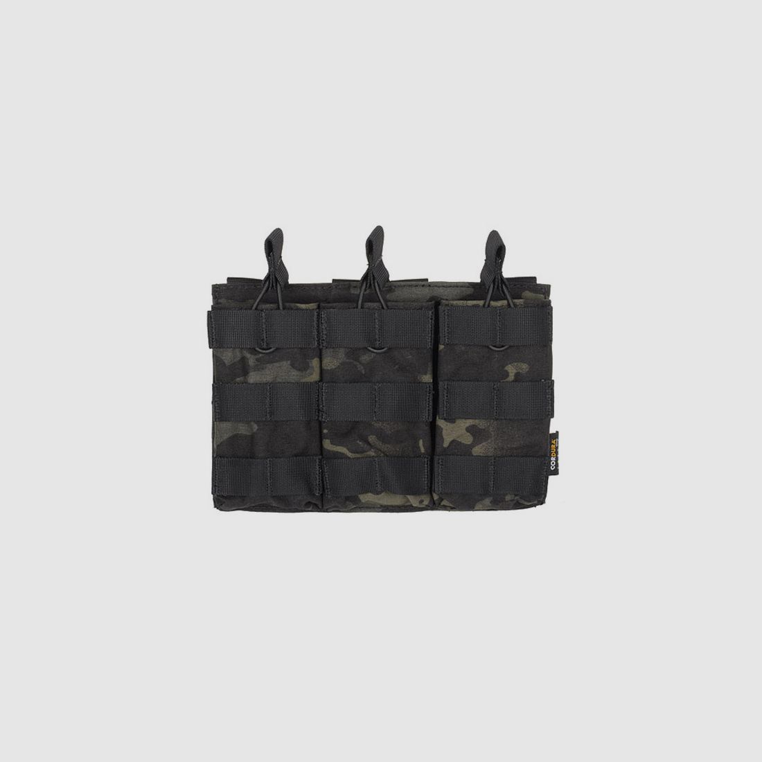 Open Top Triple 5.56 Mag Pouch - Multicam Black [8FIELDS PREMIUM]