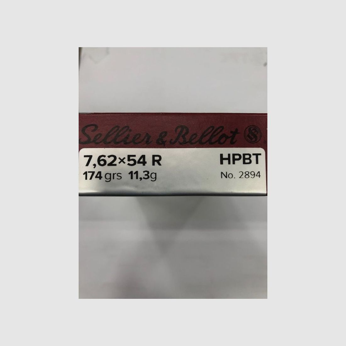 S&B PATRONEN 7,62X54R GR 174 HPBT, afbeelding 1 van 2