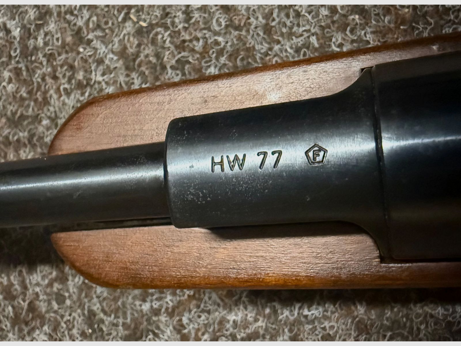 Air rifle HW 77 F fixed barrel mark