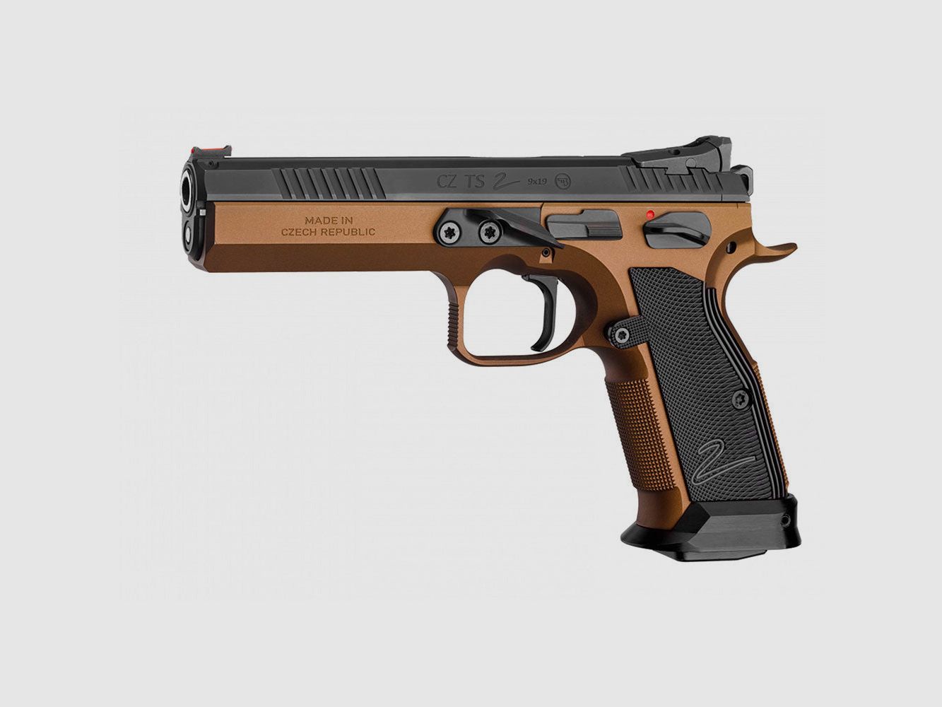 PISTOLET CZ TS 2 DEEP BRONZE, zdjęcie 1 z 3