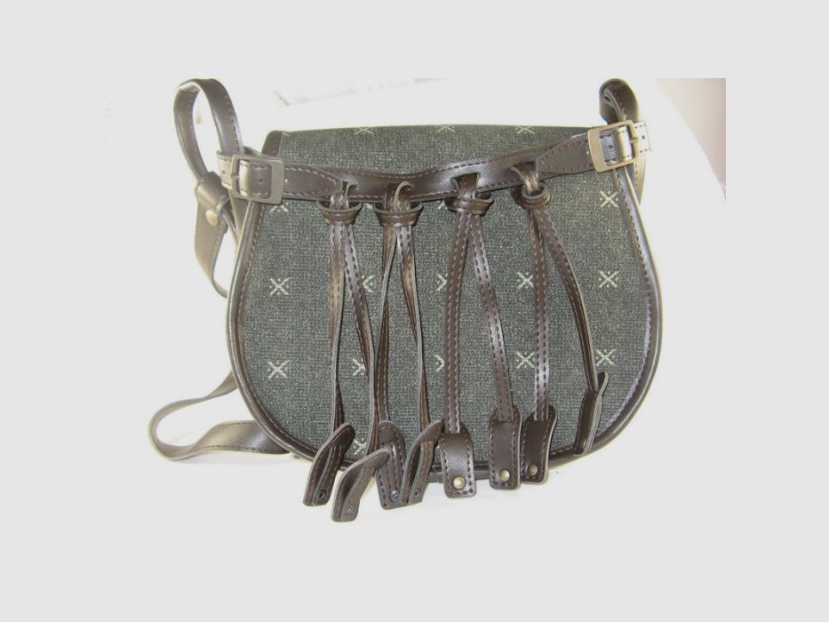 Sternförmige Jagdtasche mit Riemen, Bild 4 von 5