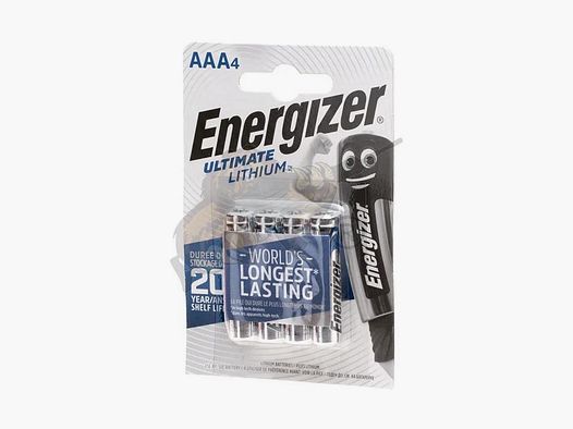 LR03 AAA Ultimate Lithium 4er Pack - Energizer