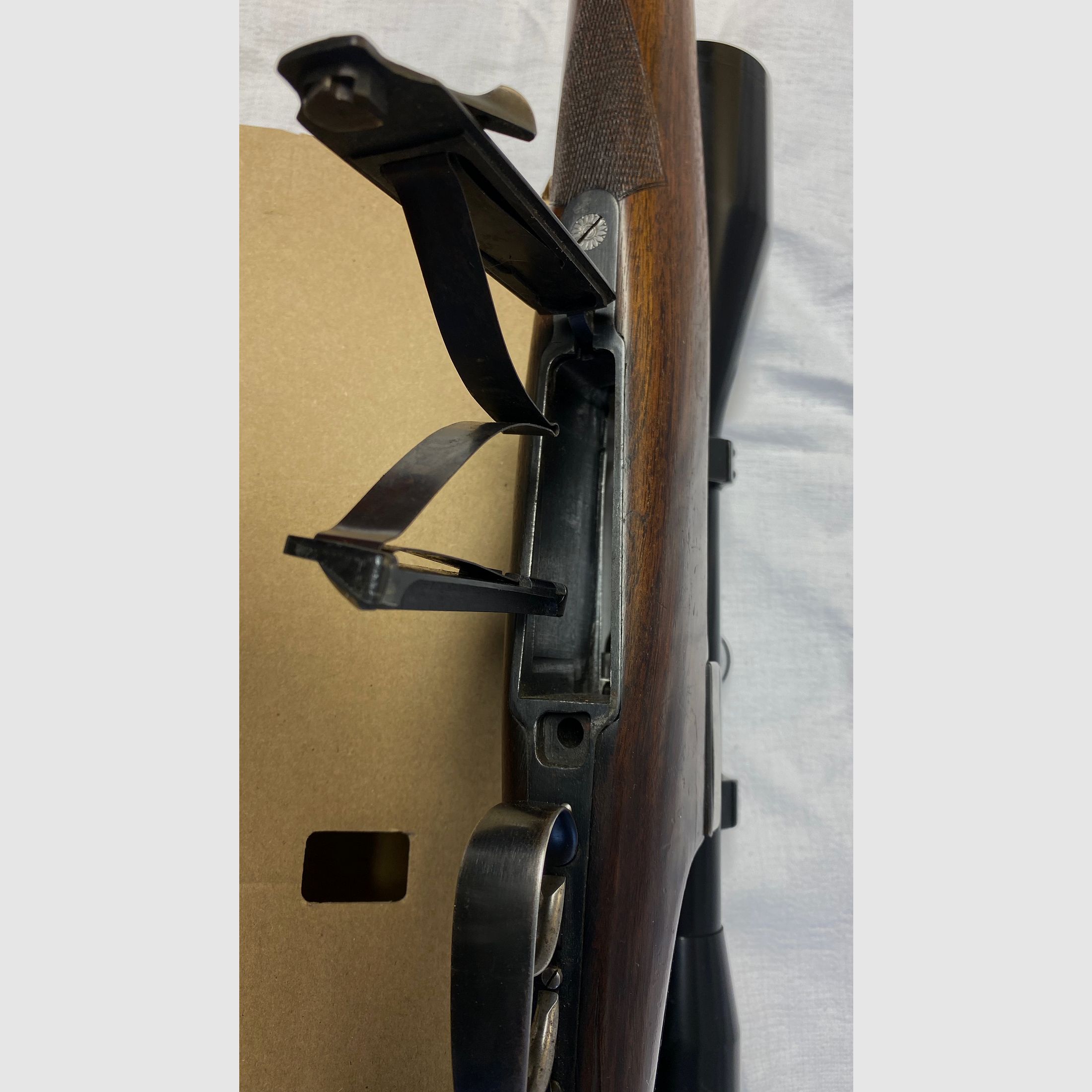 Rifle de repetición Ferlacher 8x57 IS, repetidor, rifle de repetición con rosca de boca para silenciador, mira telescópica 8x56, nueva prueba de 2021