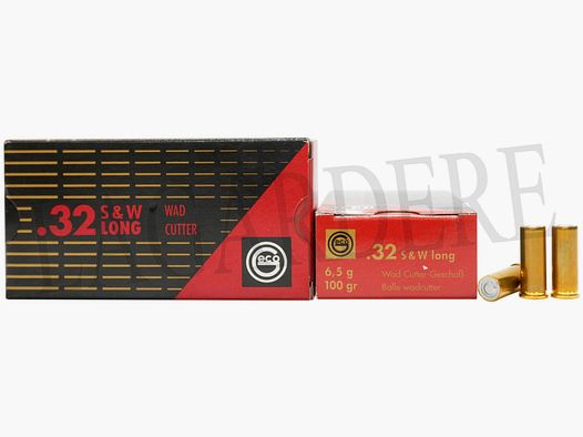 GECO WAD CUTTER 6,5G (PATRONE MIT GESCHOSS)