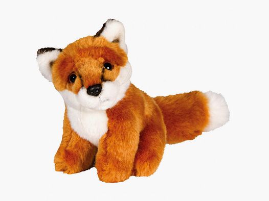 Plüschtier sitzender Fuchs