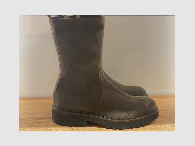 dirndl & bua botines Antikbock en Moor, imagen 1 de 2