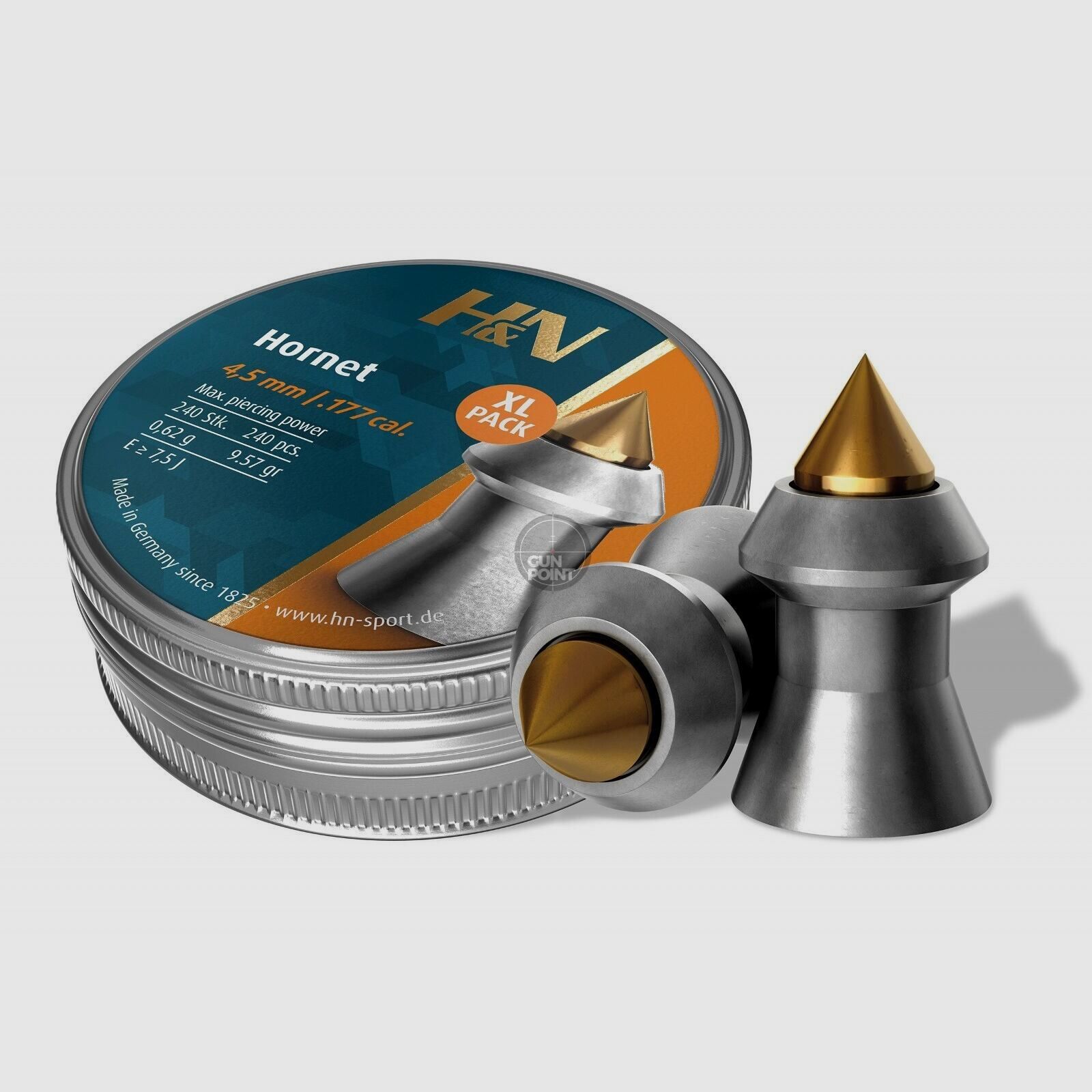 H&N Hornet XL-Pack - 4,50 mm / .177 cal. - 240 Stck