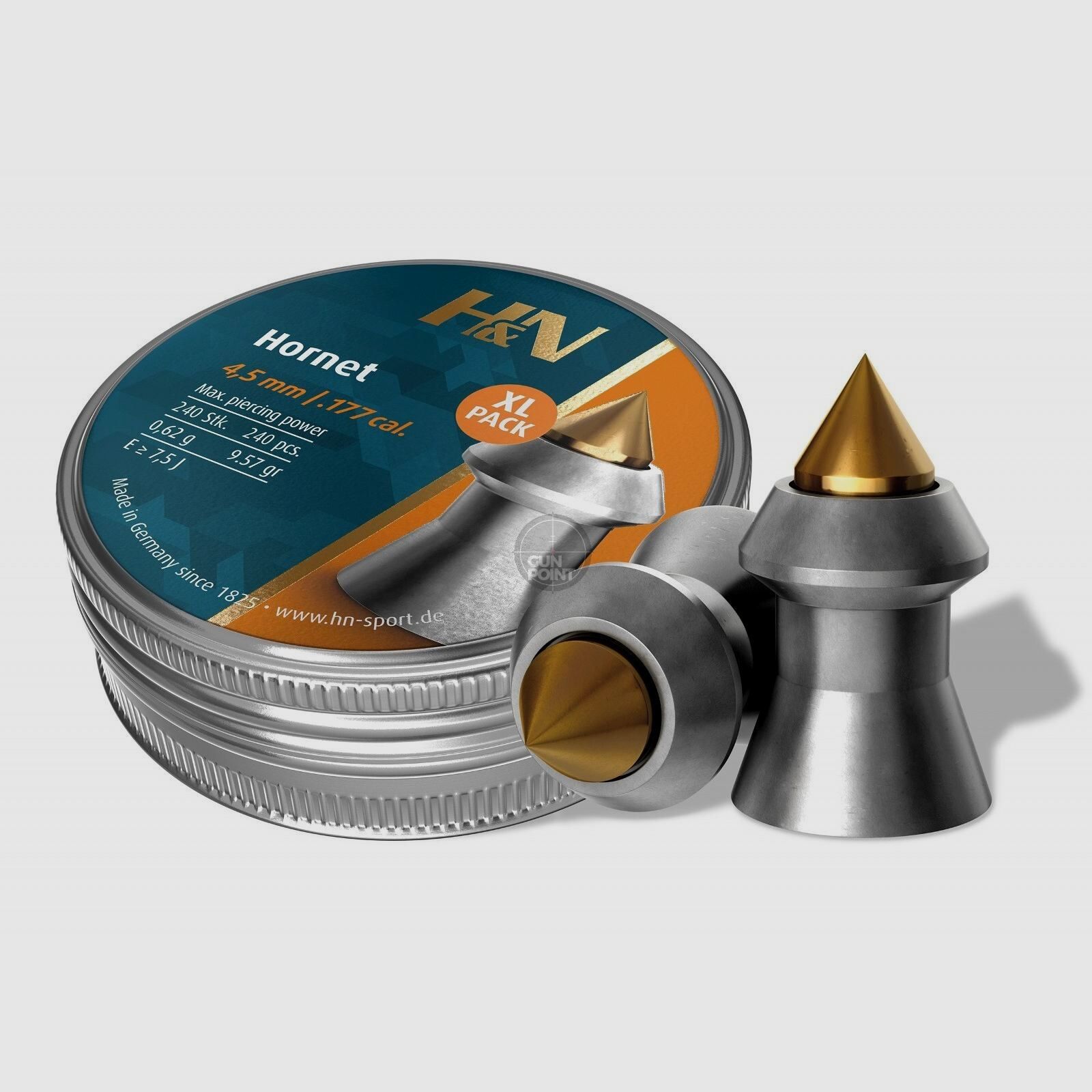 H&N Hornet XL-Pack - 4,50 mm / .177 cal. - 240 Stck