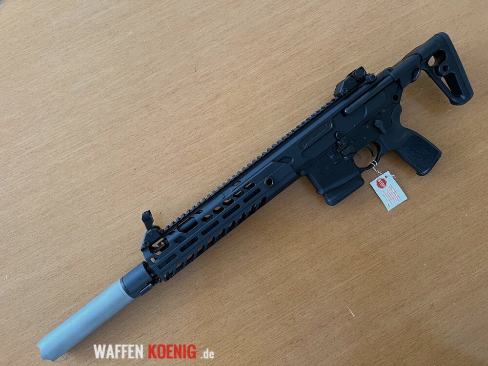 Sig Sauer SIG-SAUER SELBSTLADEGEWEHR MOD. MCX VIRTUS -11,5" mit B&T ROTEX-V SCHALLDÄMPFER, KAL .223 Rem