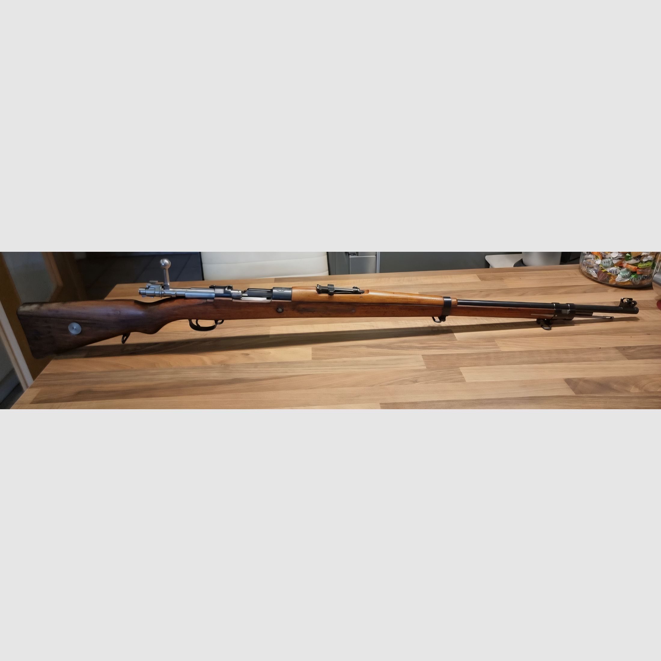 Raridad: Rifle de repetición Persa Mauser M 1938