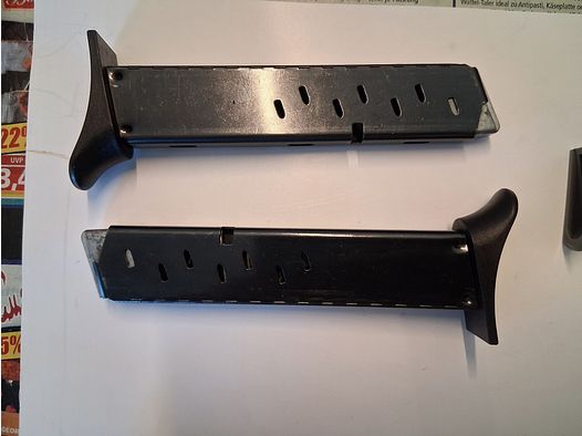 2 Magazine für Colt / Reck Double Eagle  Kal. 9 mm P.A.K.