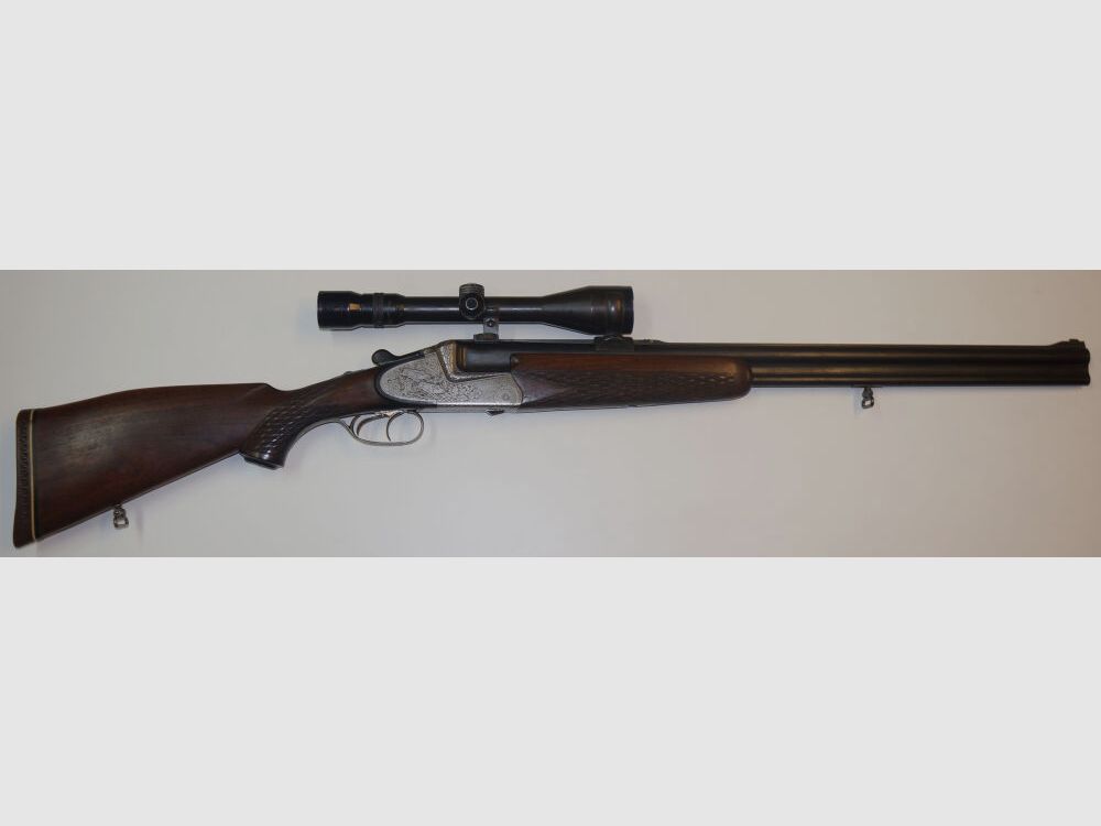 Sodia Ferlach Bockbüchsflinte, Sodia Ferlach BBF, Kal. 12-70 / 9,3x74R, mit Kahles HELIA-Super 3-9 x 32