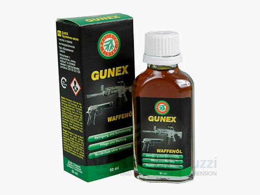 Gunex aceite para armas botella de 50ml