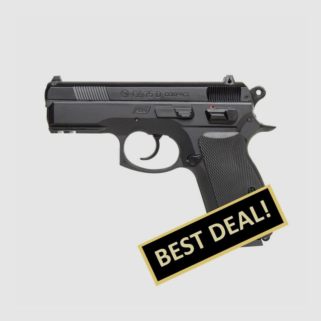 CZ 75D Compact Nero 4,5mm BB Aria Compressa Co2 Non BlowBack