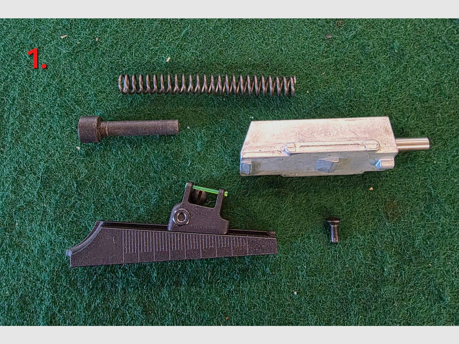 Bundle spare parts Hammer Kimme Hämmerli Air Magnum 850 Umarex rifle Co2 repeater Classic Airmagnum XT M2 AM850