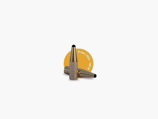 PALLE Fox Classic Hunter Bullets 8 mm ( .323 ) – 160 gr 50 PZ.