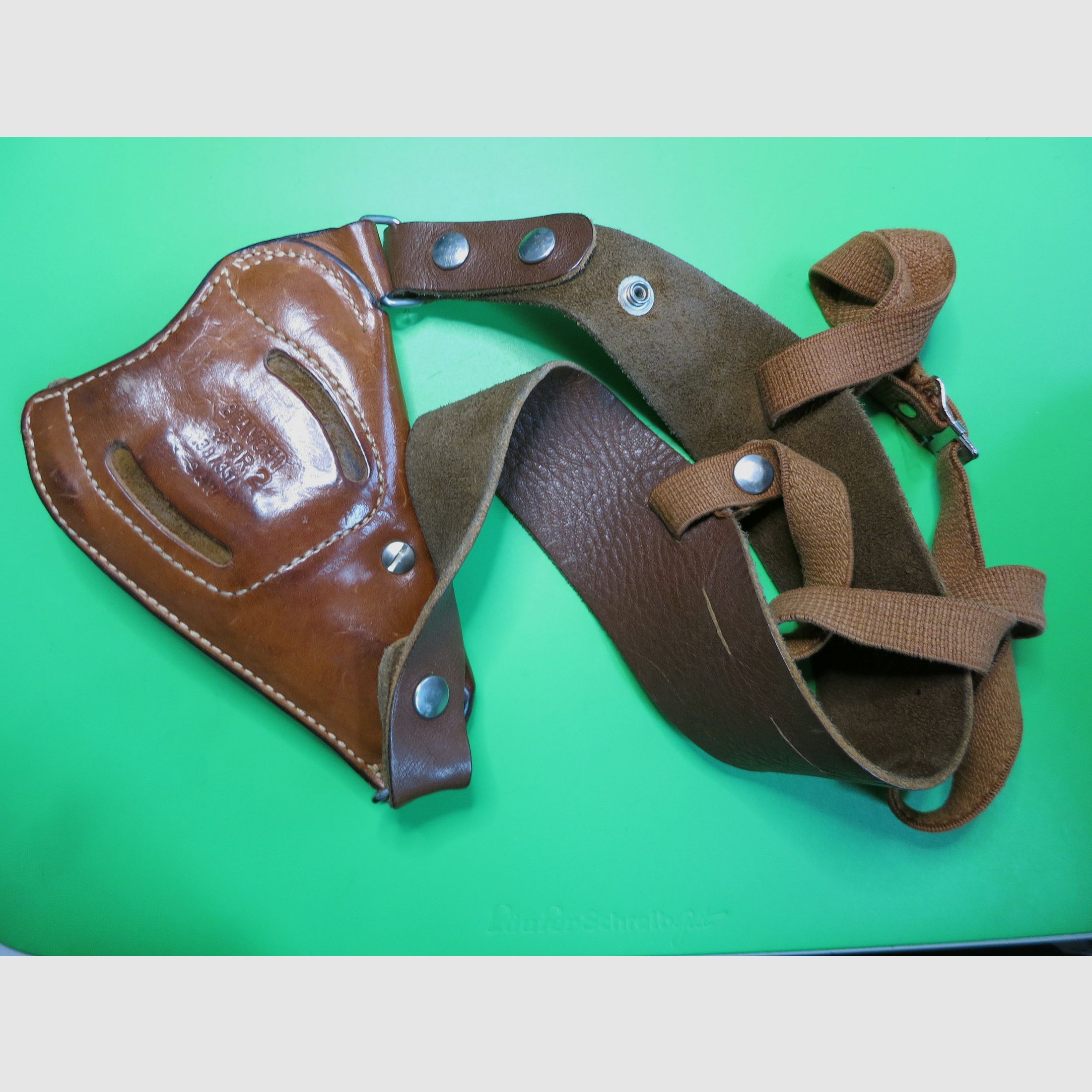 Holster BIANCHI .38/ .357, S&W #9R2, Universal belt or shoulder holster (right/left), revolver up to 3