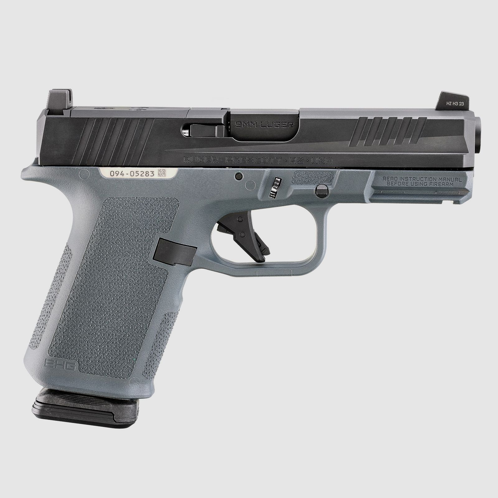 RUGER PISTOOL RXM 9MM LUGER 4,5"/11,4CM ZWART FNC NITRIDE - NON TRITIUM