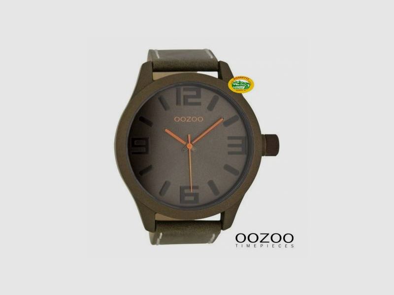 OOZOO Uhren Timepieces braunes Armband